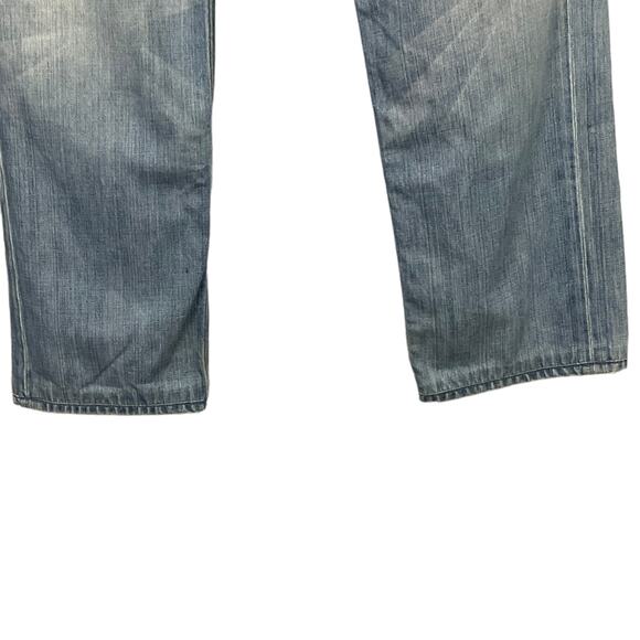 7 For All Mankind 7FAM Mens Slouchy Fit Button Fly Jeans Light Wash sz 36 x 31 - Picture 12 of 13